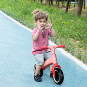 Bicicleta de Equilíbrio para Crianças 18-36 Meses - 67,5x32x44 cm Rosa