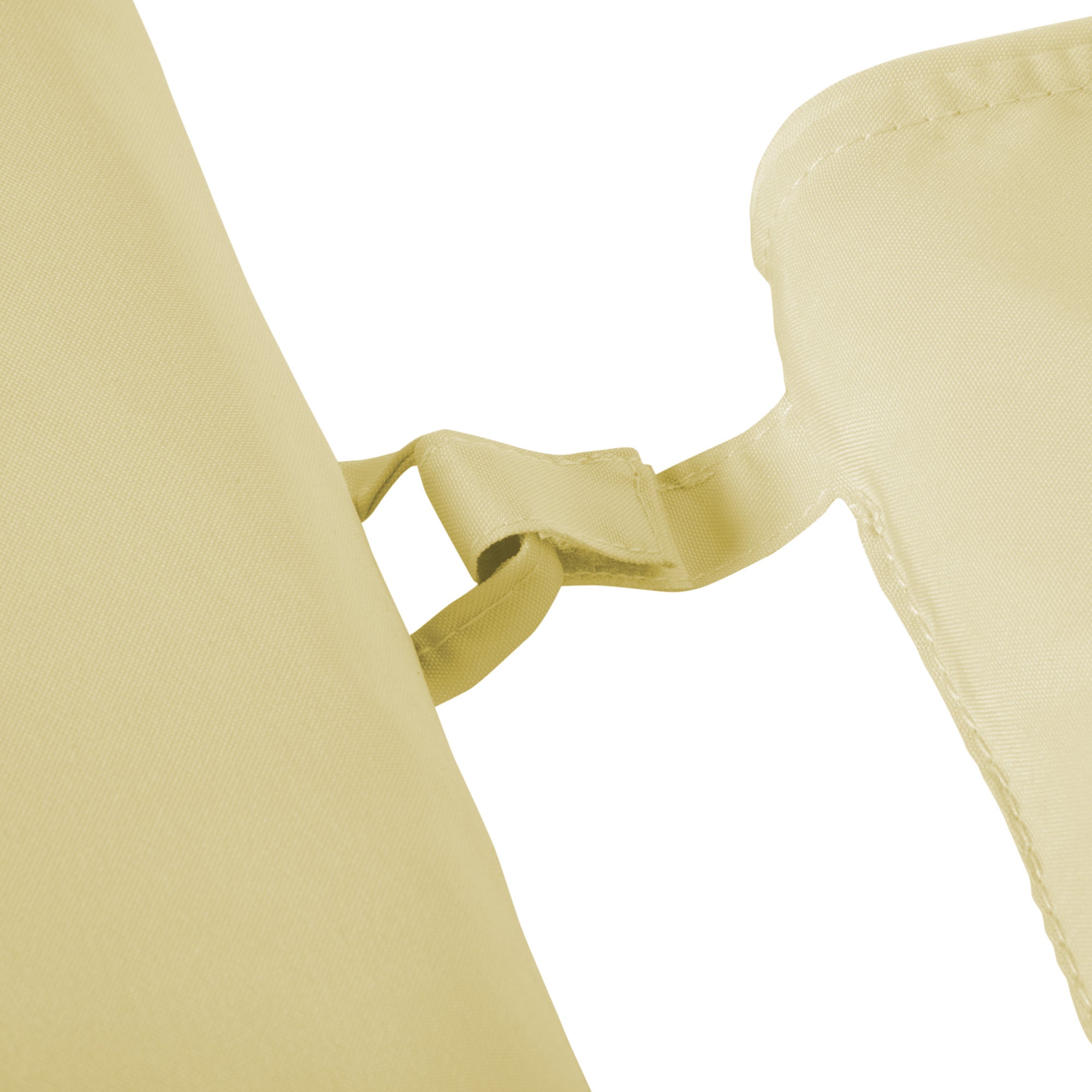 Almofada para Espreguiçadeira Creme 198x53x5cm - Conforto e Durabilidade