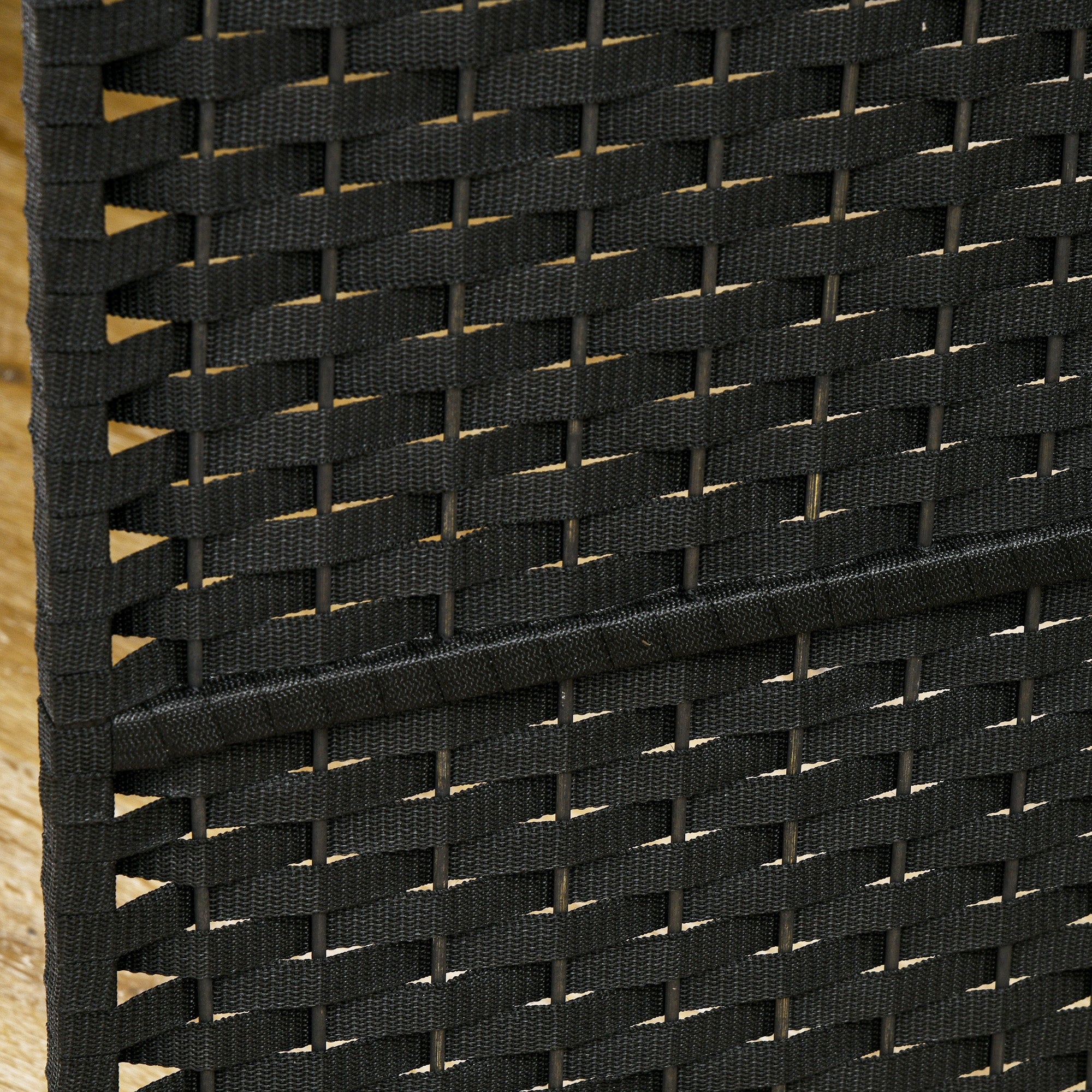 Biombo Separador de Ambientes 240x170 cm Preto