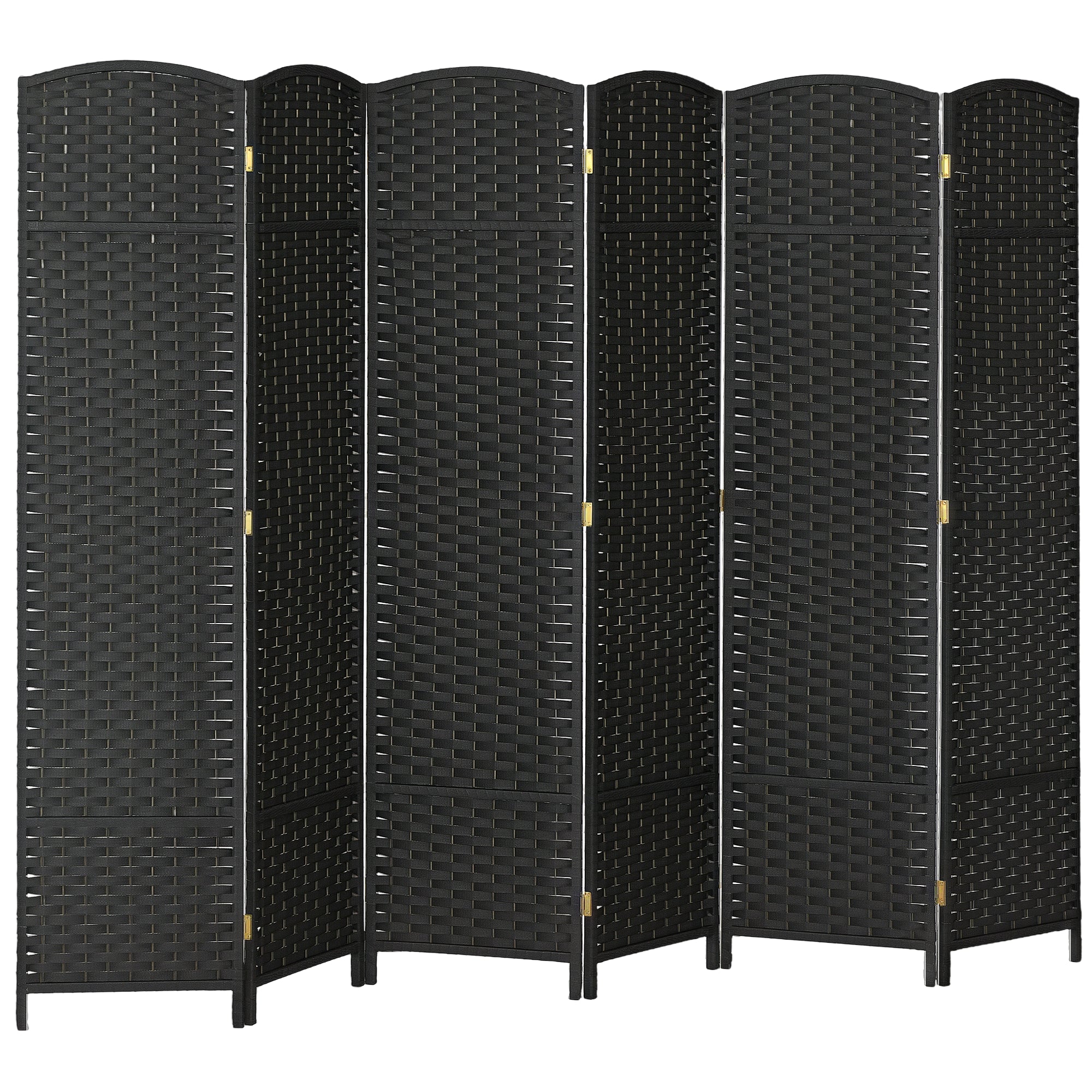 Biombo Separador de Ambientes 240x170 cm Preto