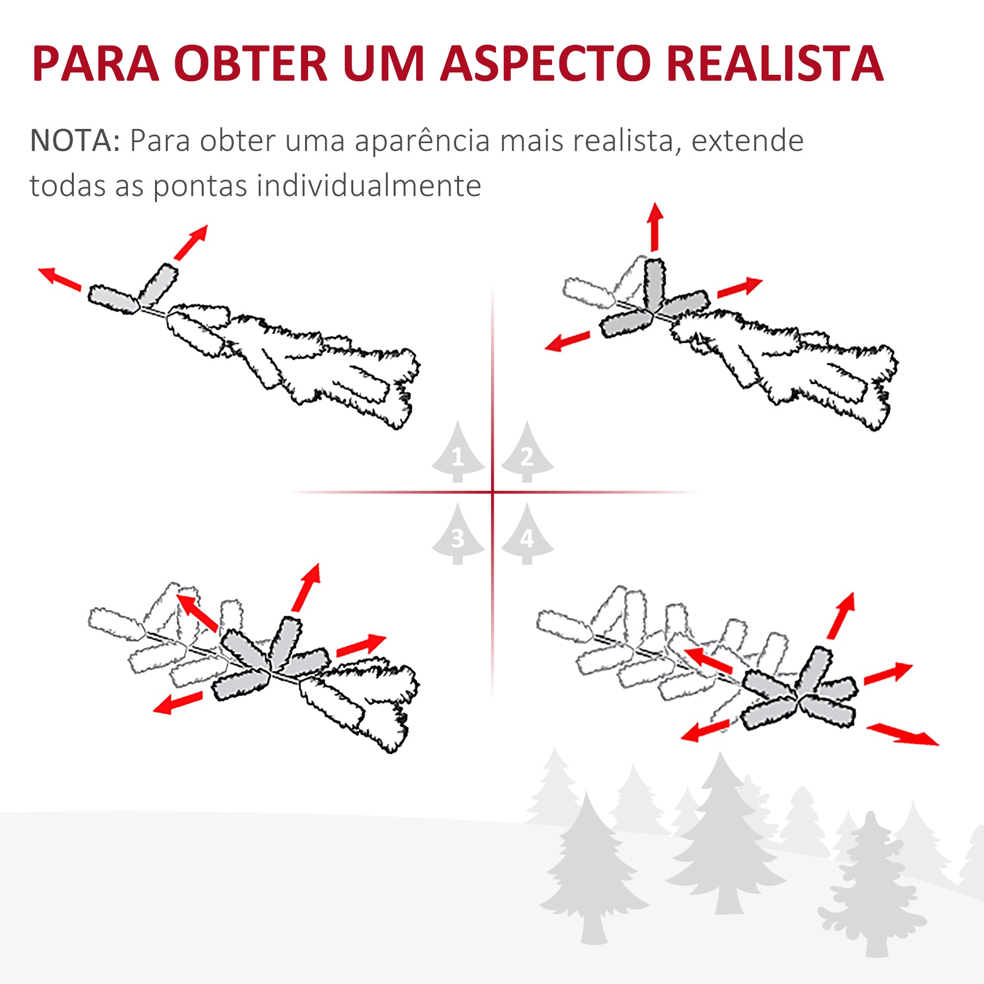 Árvore de Natal Artificial 150cm Verde Escuro Φ46x150cm Ignífuga
