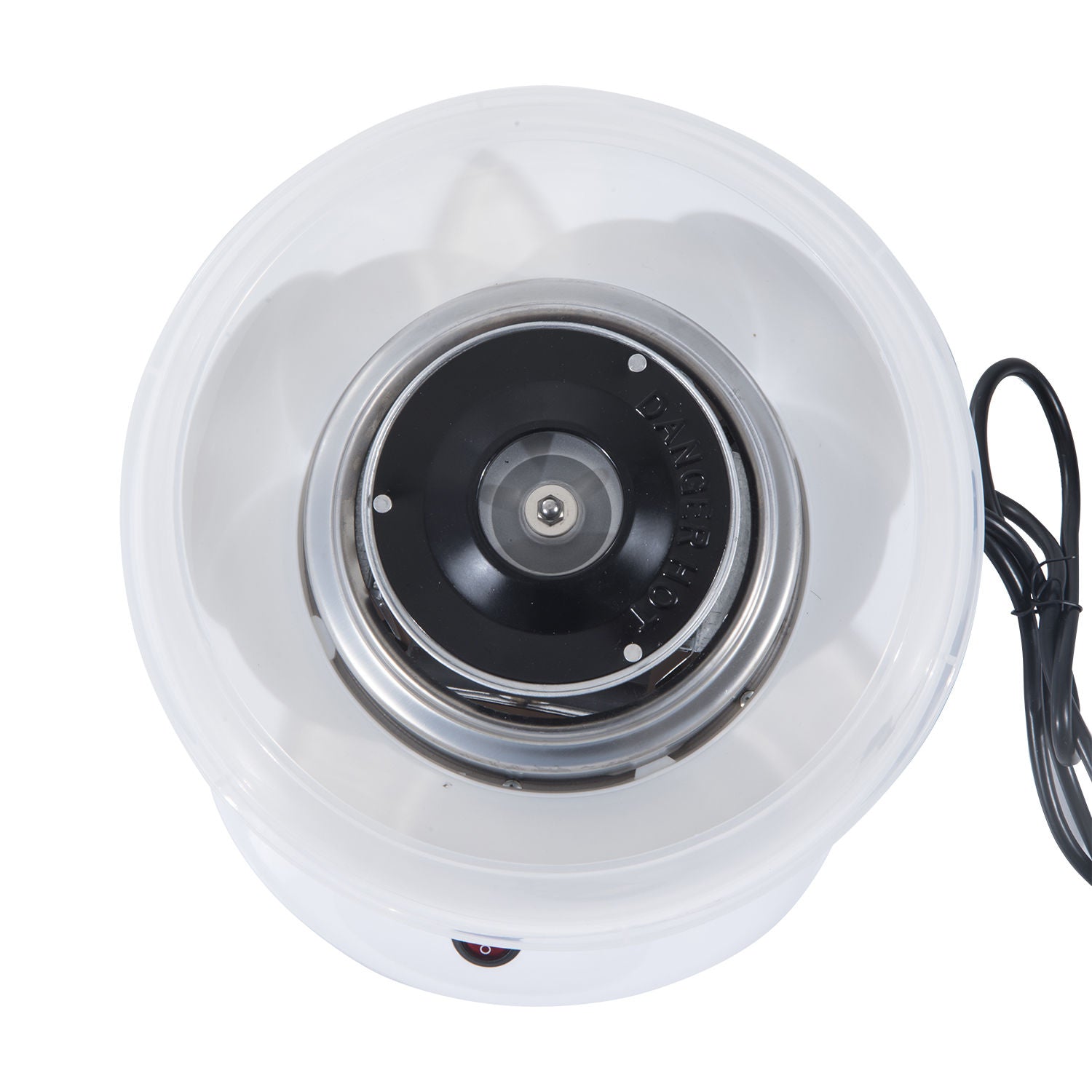 Máquina de Algodão Doce 27x26x18cm Branco