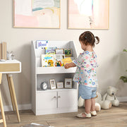 Estante Infantil – 60x29,5x100 cm – Branco – MDF