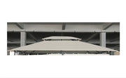 Toldo de Substituição Bege 398 x 298 cm para Pérgola de Jardim