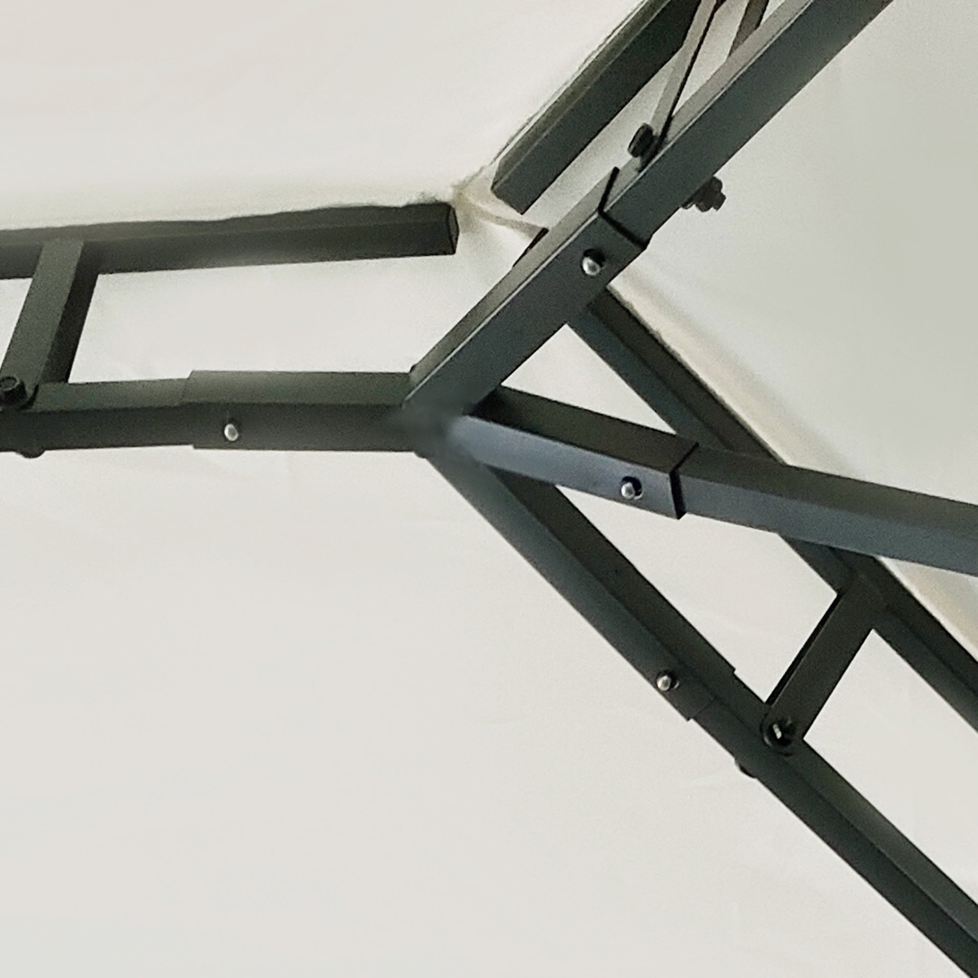 Toldo de Substituição Bege 398 x 298 cm para Pérgola de Jardim