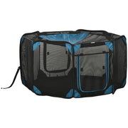Parque Portátil para Animais de Estimação - Blue Ø126x58cm