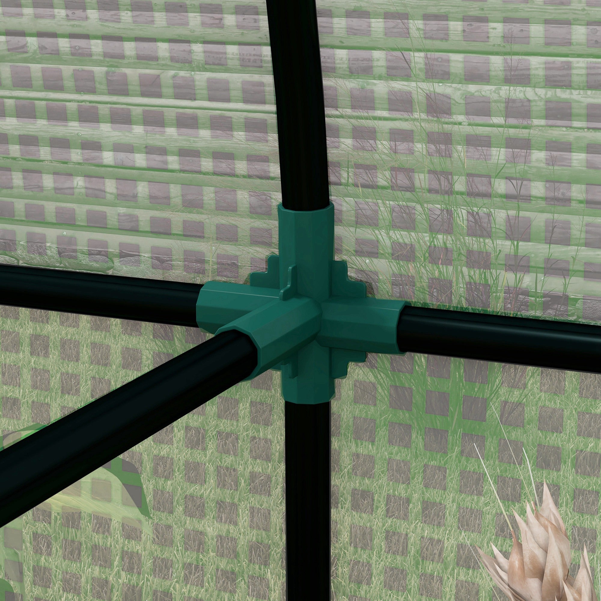 Estufa Resistente Verde 185x94x150 cm para Cultivo de Plantas