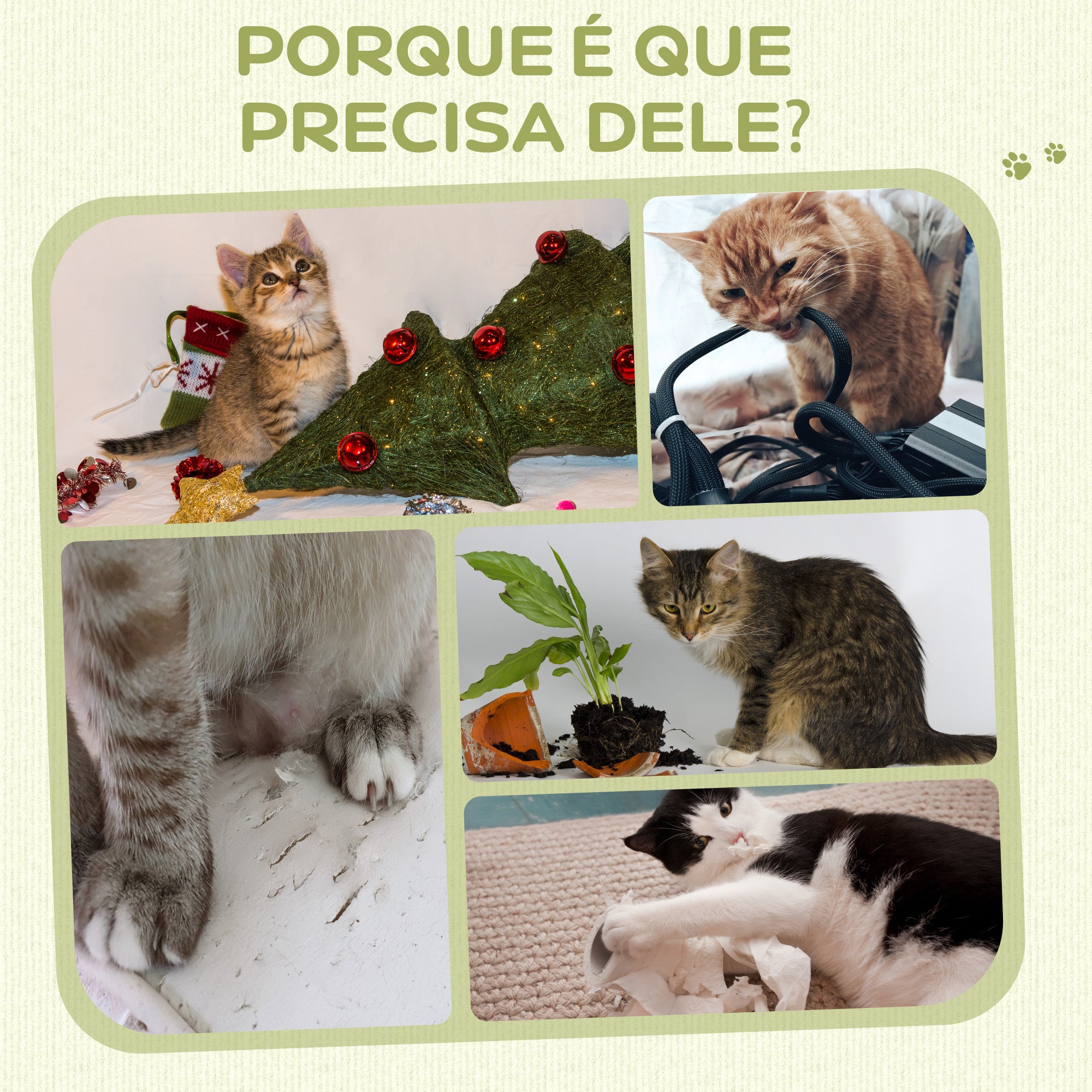 Poste de Arranhar para Gatos Cinza 34x25,5x58 cm - Diversão Garantida para o seu Felino