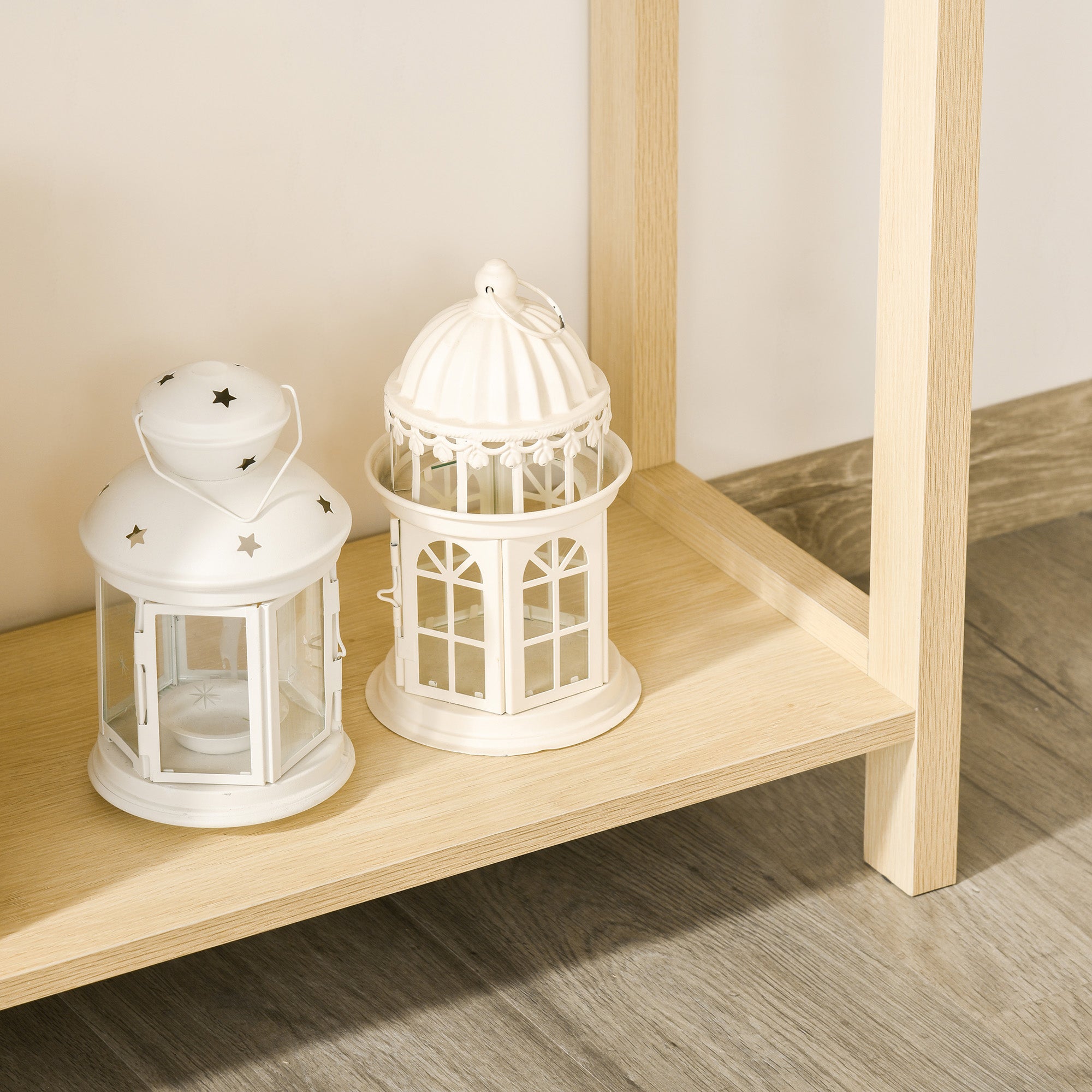 Mesa de Console em Malha 100x30x76 cm - Natural