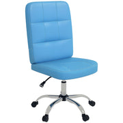 Cadeira de Escritório Azul 45x59x90-100 cm - Conforto e Estilo Moderno