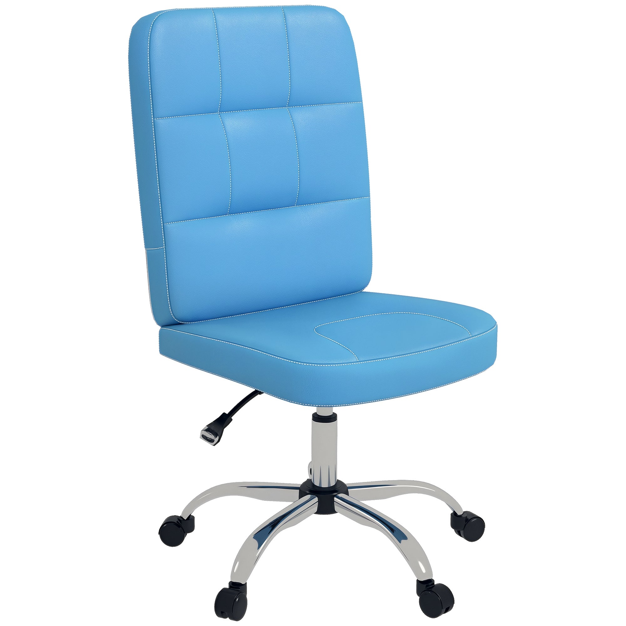 Cadeira de Escritório Azul 45x59x90-100 cm - Conforto e Estilo Moderno