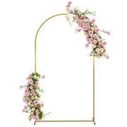 Arco de Jardim em Metal Ouro 120x40x220 cm