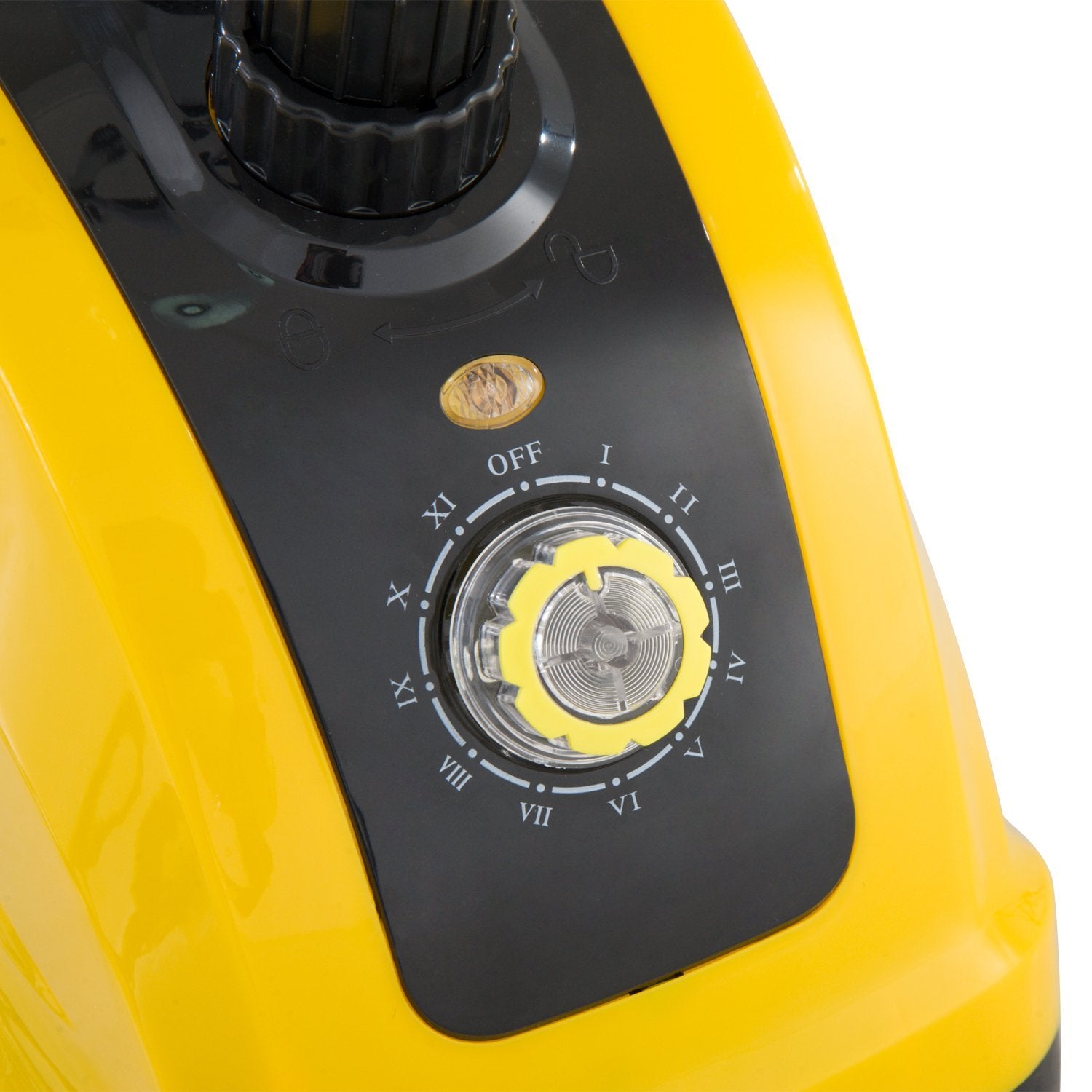 Ferro de Engomar a Vapor 26x22x29cm Amarelo e Preto