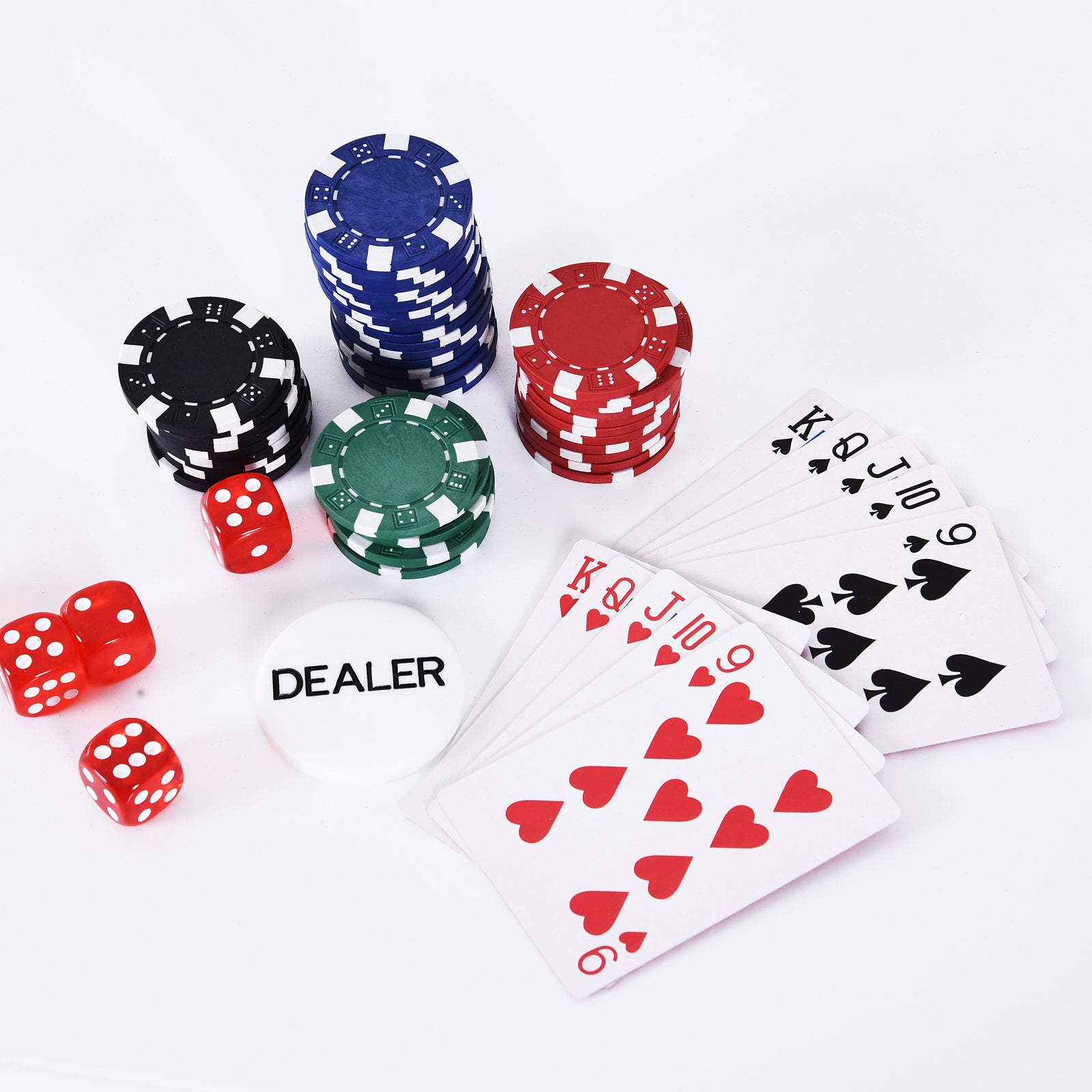 Mala de Poker Profissional – 29,5x20,5x6,5 cm – Multicor – Alumínio