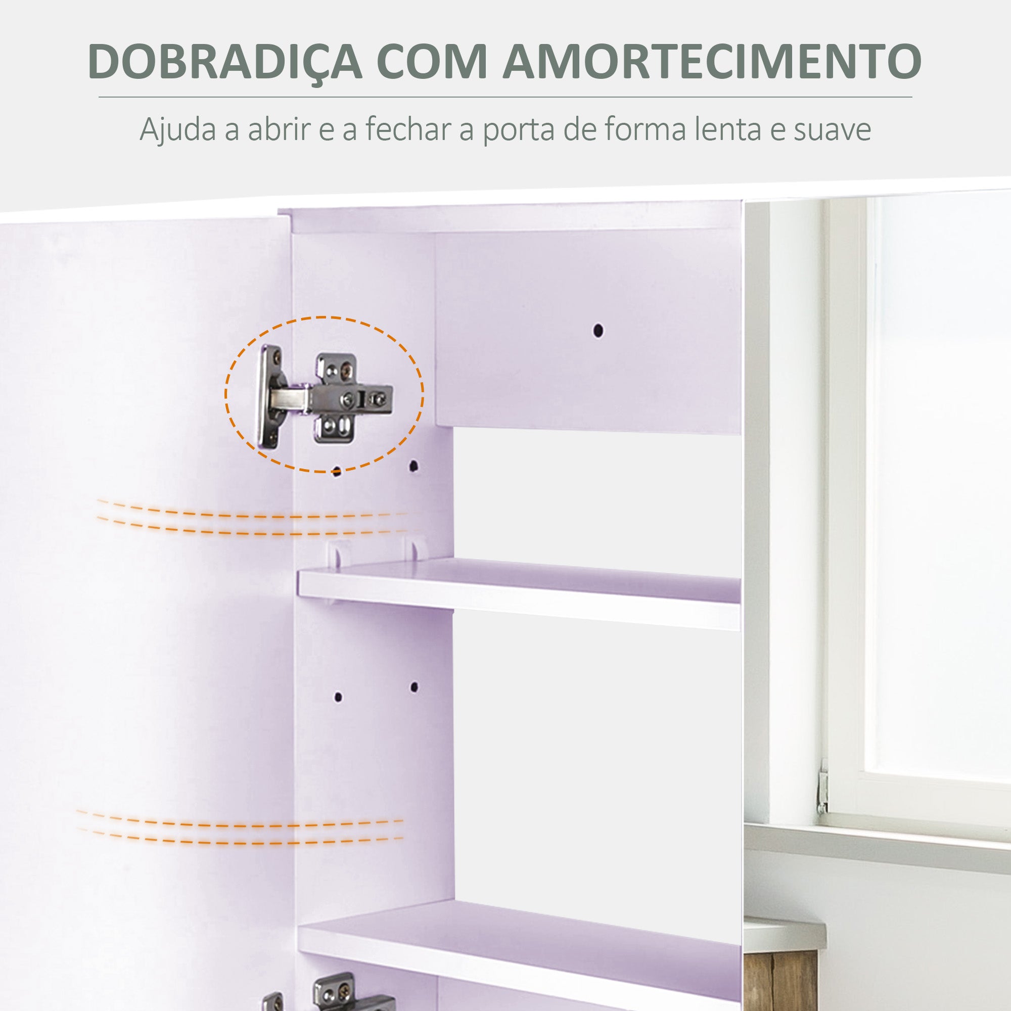 Armário de Casa de Banho Roxo Claro 80x15x60 cm
