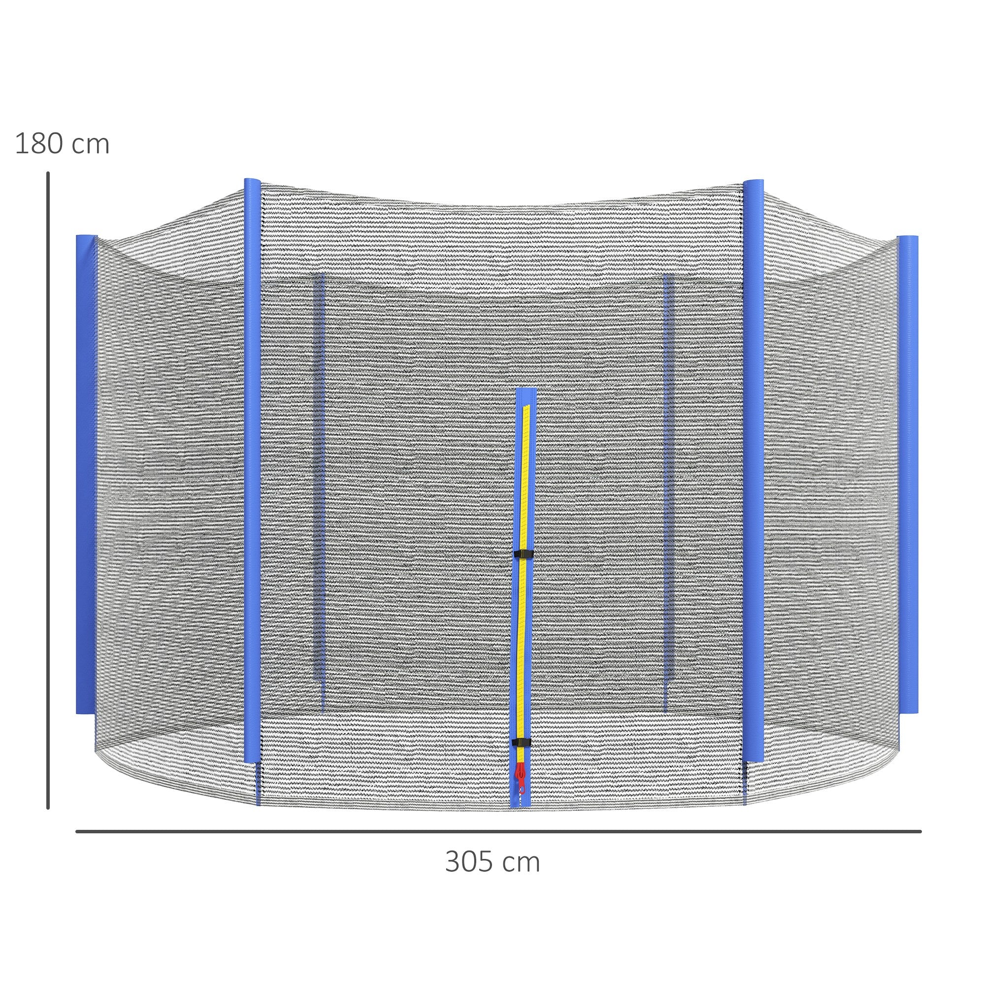 Rede de Segurança para Trampolim Ø305x180 cm - Azul