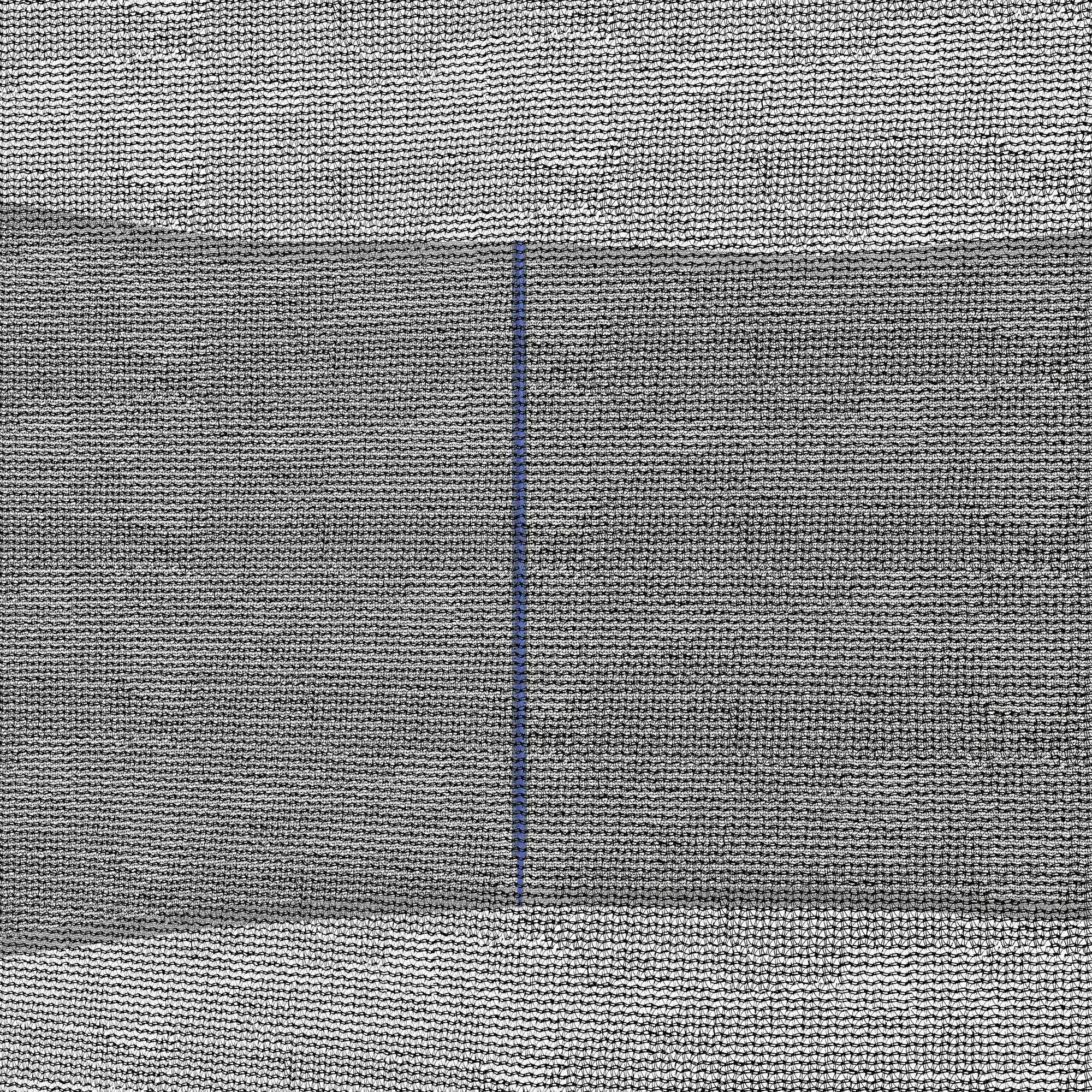 Rede de Segurança para Trampolim Ø305x180 cm - Azul