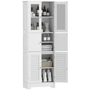 Armário de Casa de Banho Moderno 60x30x170,5 cm - Branco