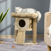 Arranhador para Gatos Altura 57 cm Cor Areia 40x40x57 cm
