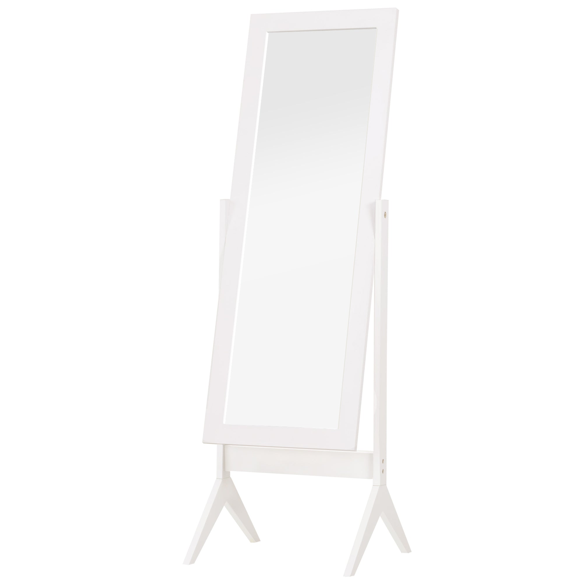 Espelho de Pé Reclinável 47x46x148cm Branco