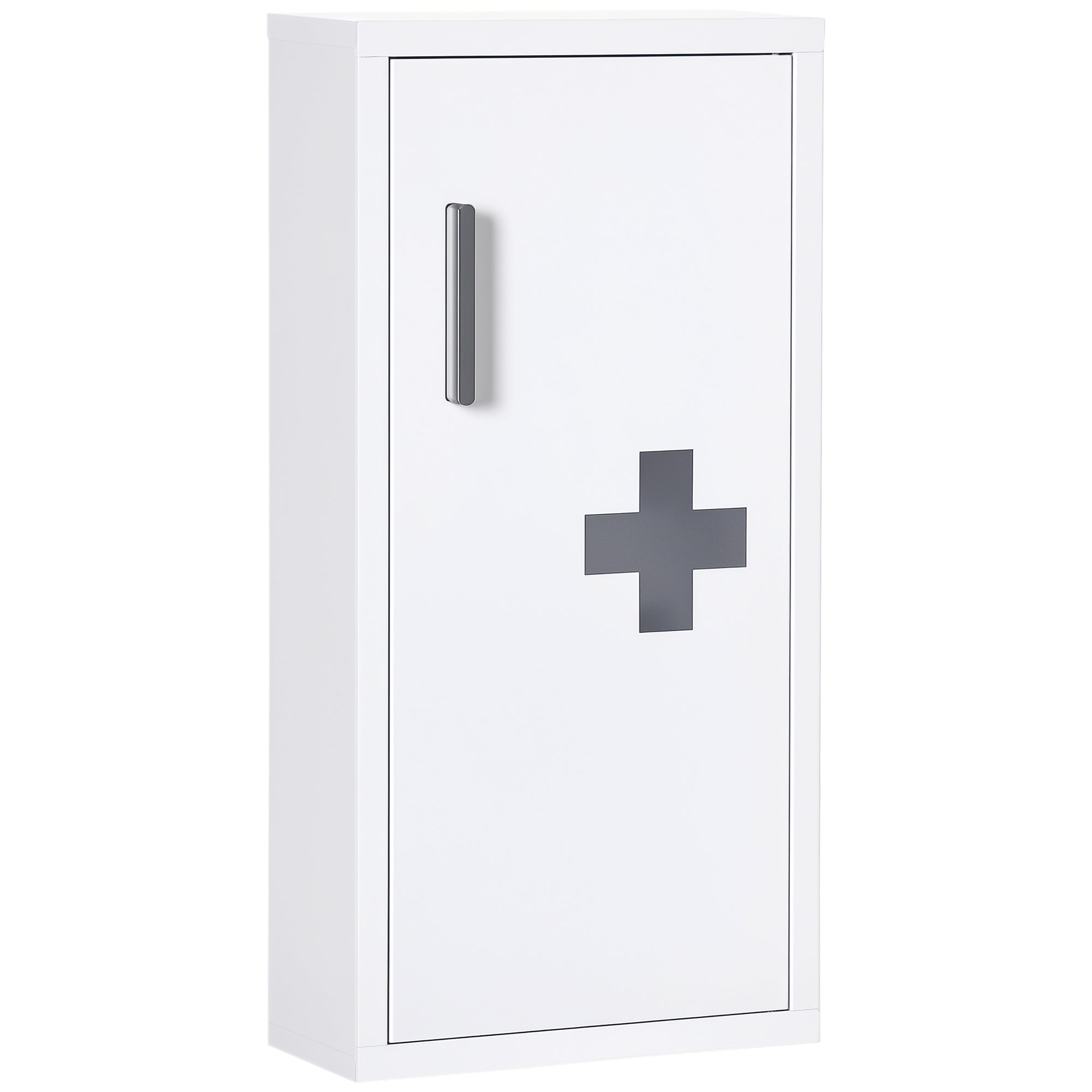 Armário de Parede para Medicamentos 30x12x60 cm - Branco