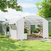 Estufa Tipo Túnel – 594x300x200 cm – Branco – PE