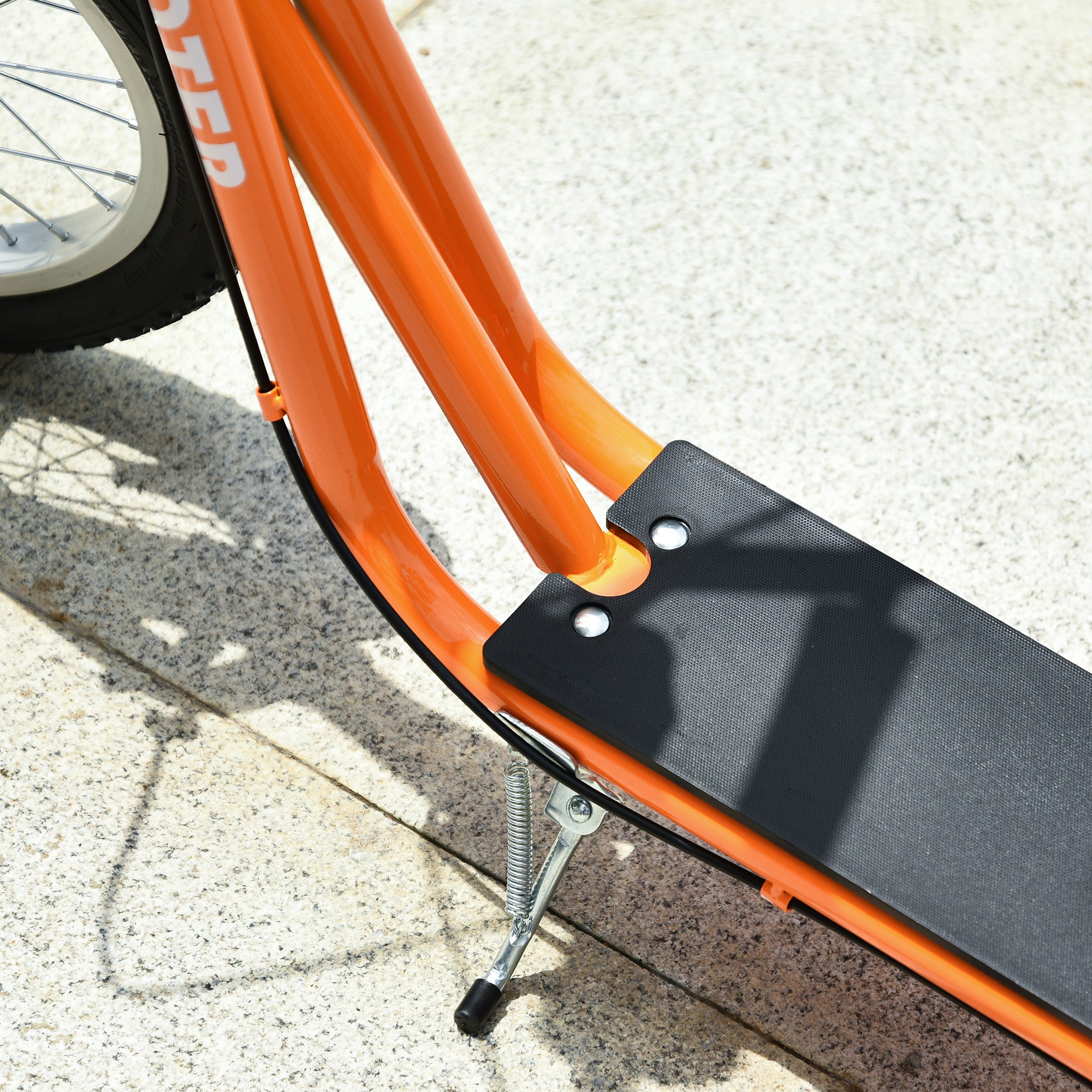Trotinete para Crianças e Adolescentes - Laranja 139x58x90-96 cm