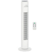 Ventoinha de Coluna Ø22x77 cm - Branco