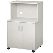 Armário Auxiliar para Microondas 60,4x40,3x97 cm - Cor Branco