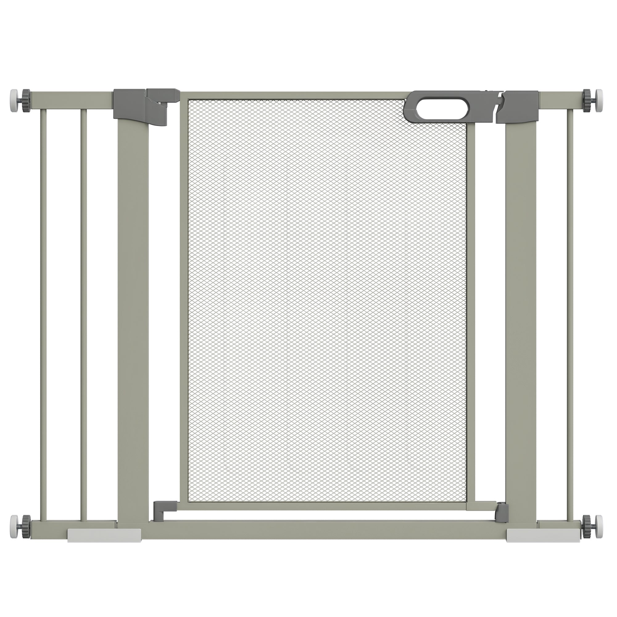 Barreira de Segurança Extensível Cinza Claro 103x76 cm