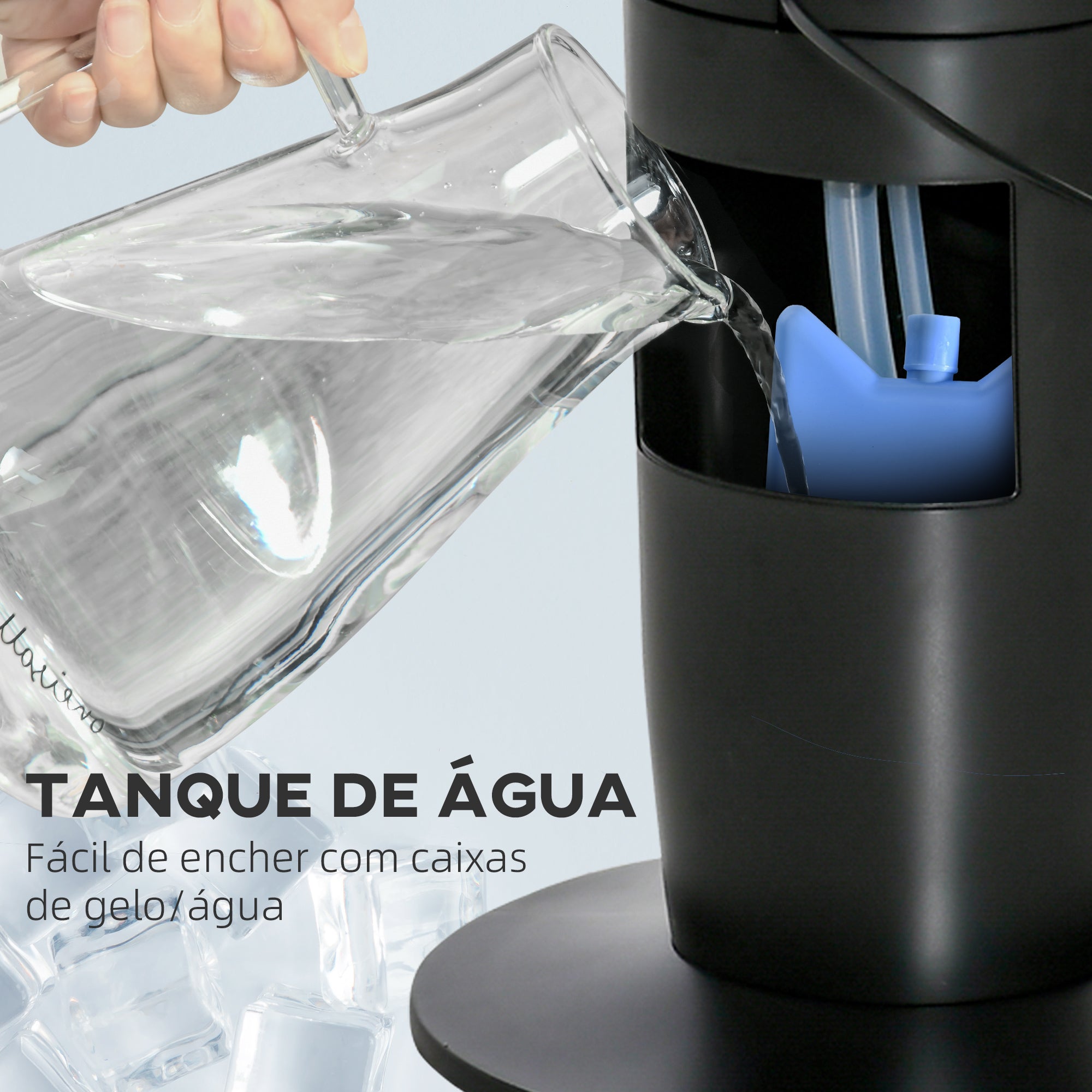 Ventoinha de Coluna 31,5x31,5x107 cm Preto