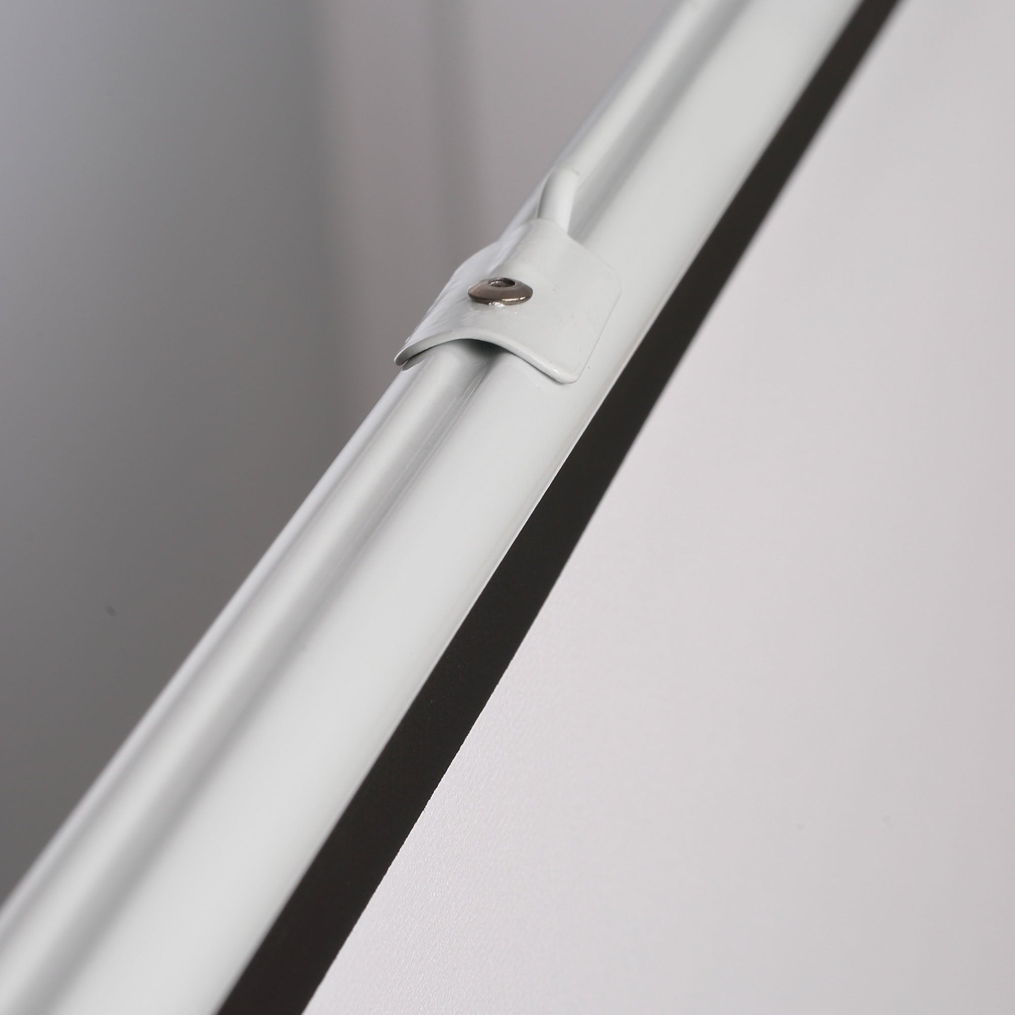 Ecrã de Projeção Manual 100 Polegadas Branco 203x152 cm