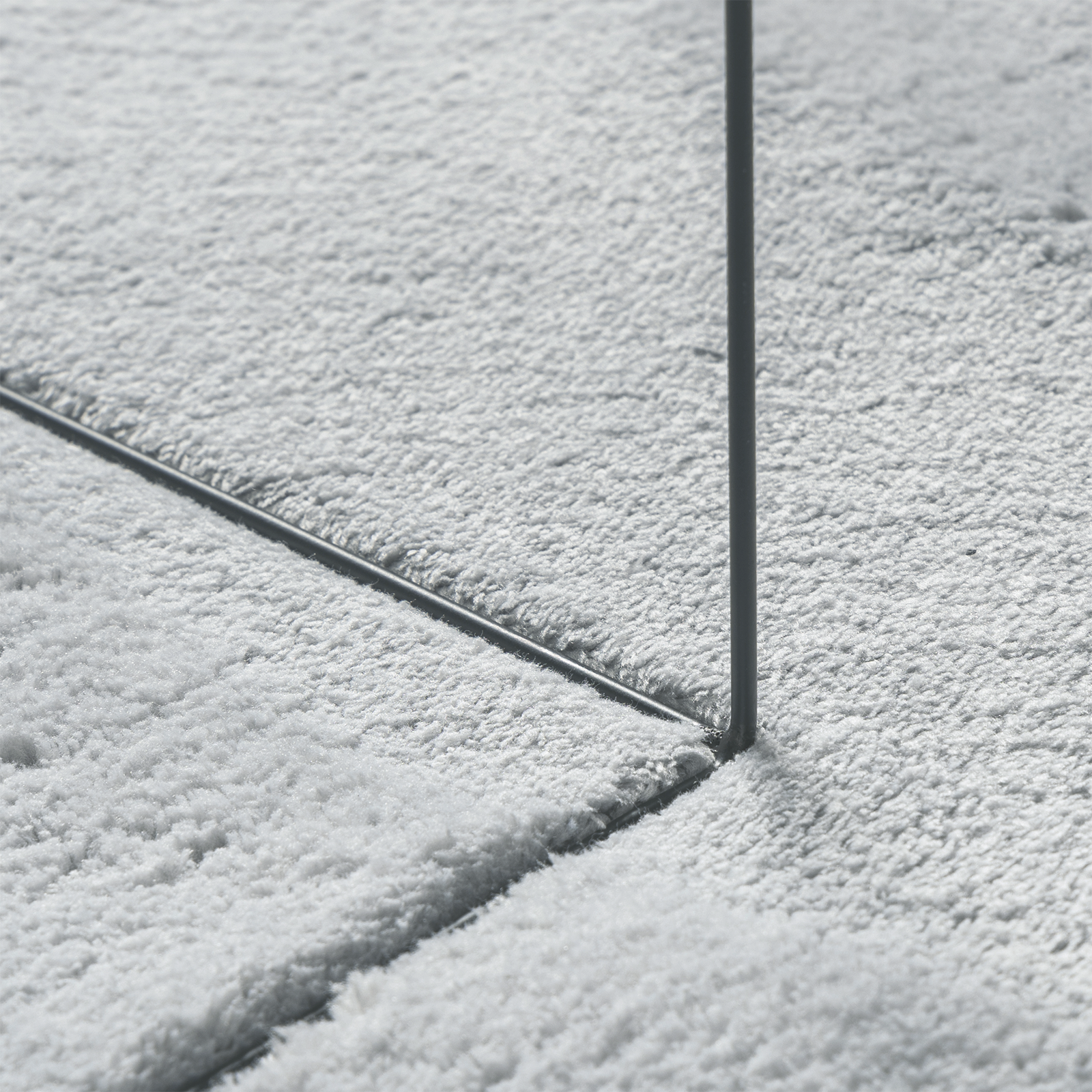 Tapete HUARTE Cinzeto 100 x 200 cm Poliéster