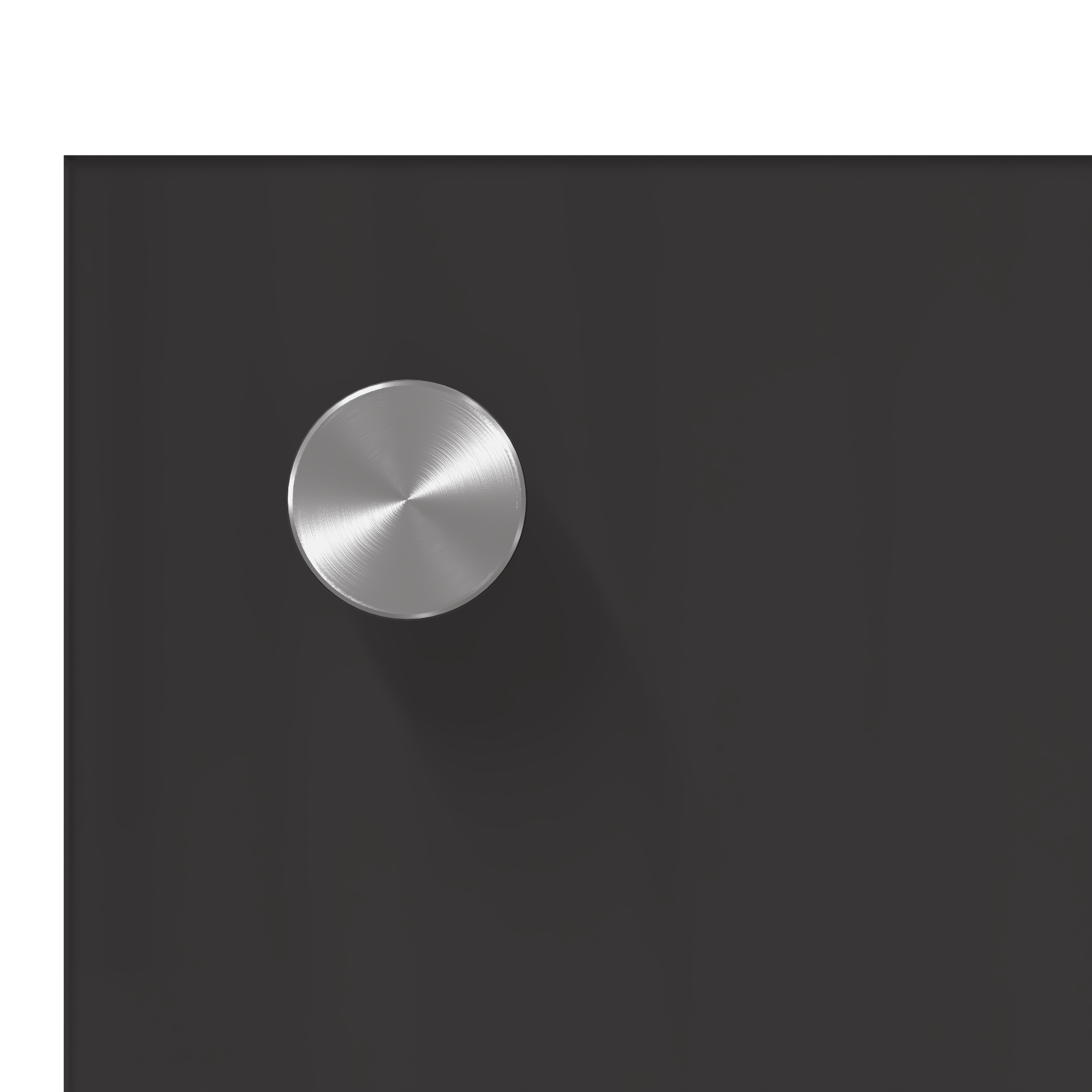 Proteção de Cozinha Cinzento escuro 100 x 60 x 0,6 cm