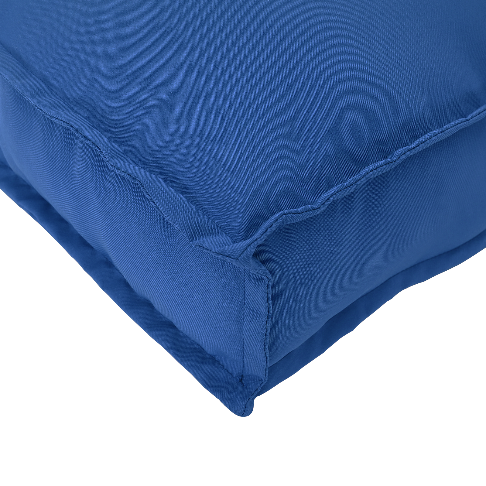 Almofada de palete para assento Azul real 50 x 50 x 12 cm