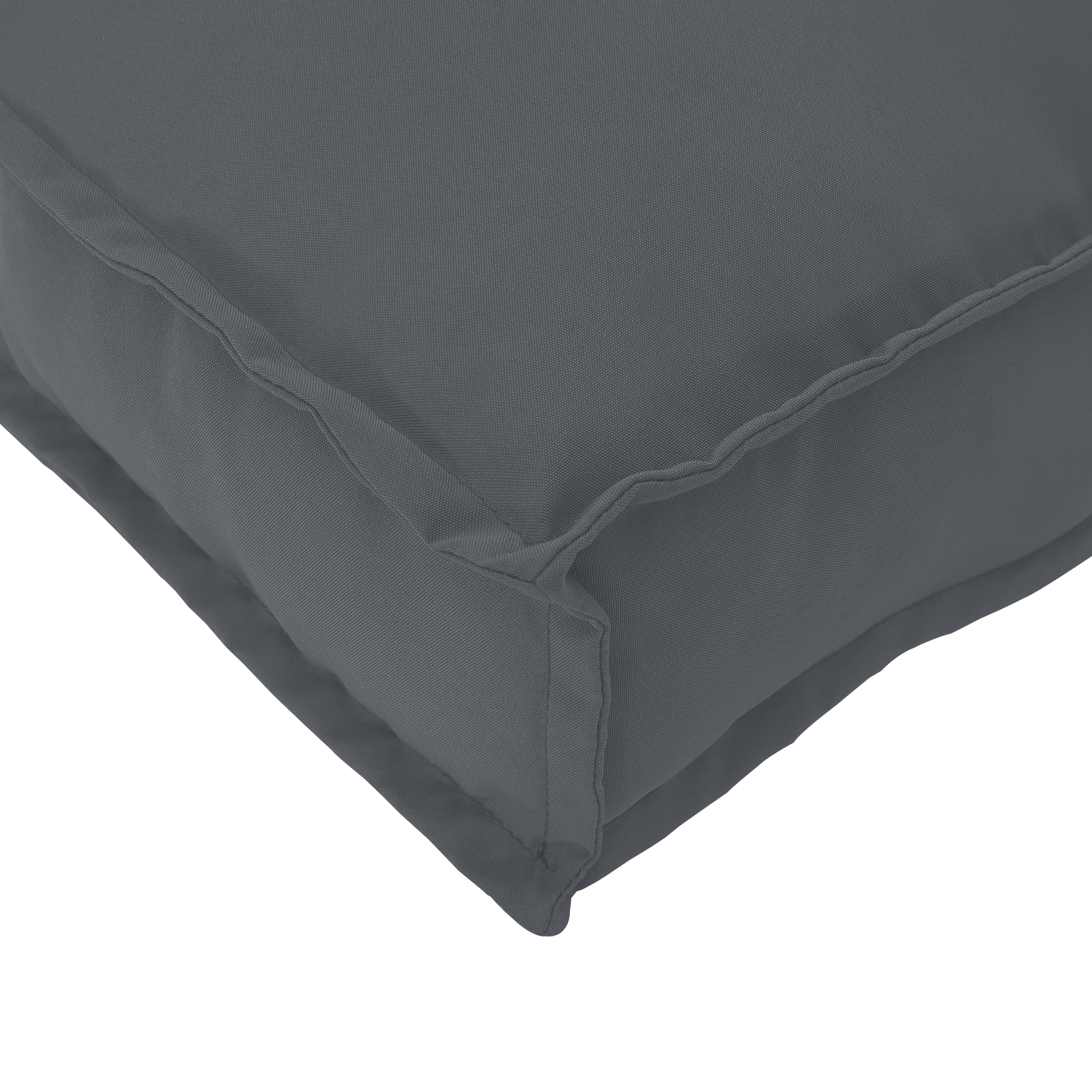 Conjunto de Almofadas para Palete 2 pcs Antracite