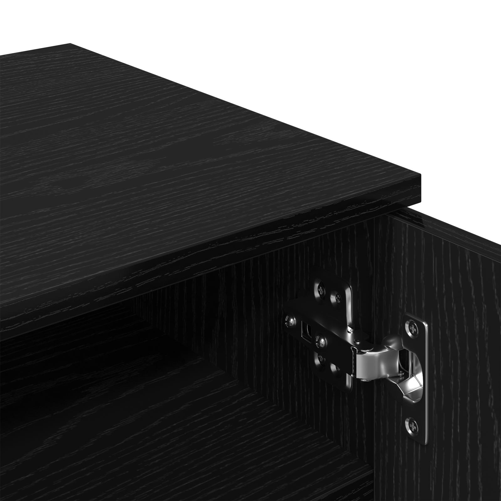 Armário para sapatos Carvalho preto 29.5 x 35 x 101 cm