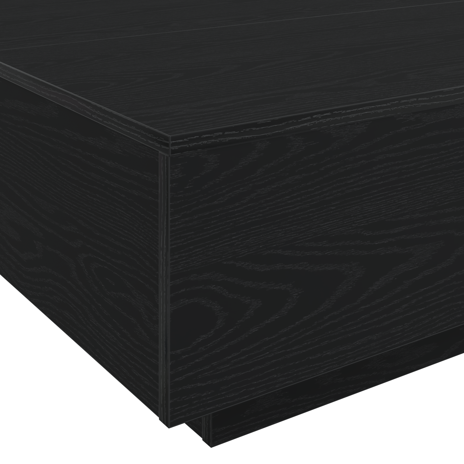Mesa de centro Carvalho Preto 80 x 80 x 31 cm