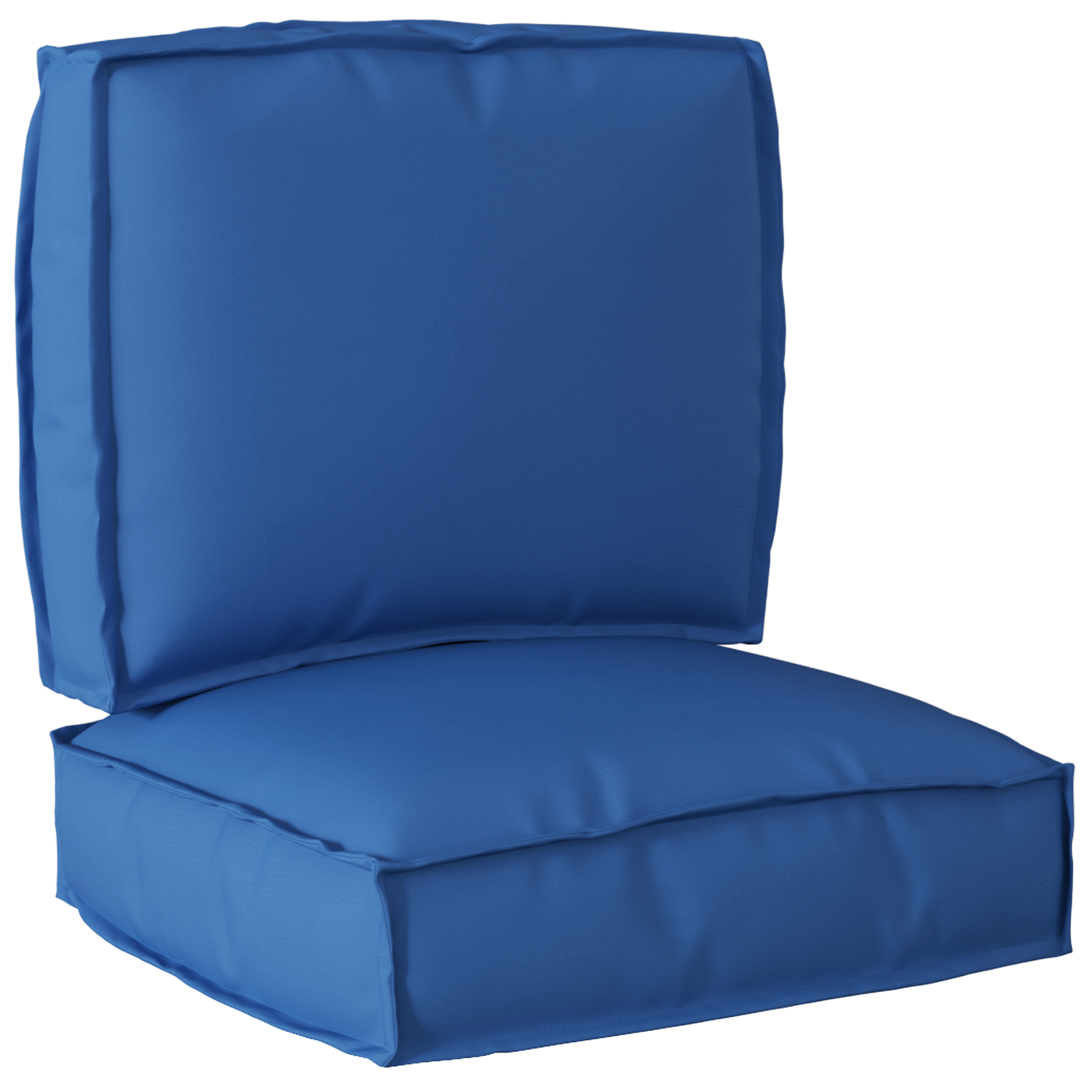 Conjunto de Almofadas para Palete 2 pcs Azul real