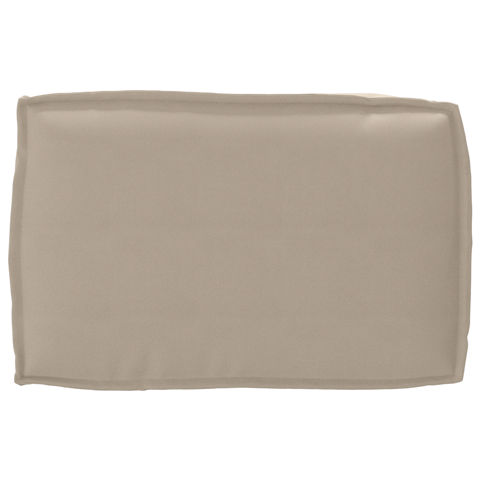 Conjunto de Almofadas para Palete 2 pcs Cinzento-acastanhado