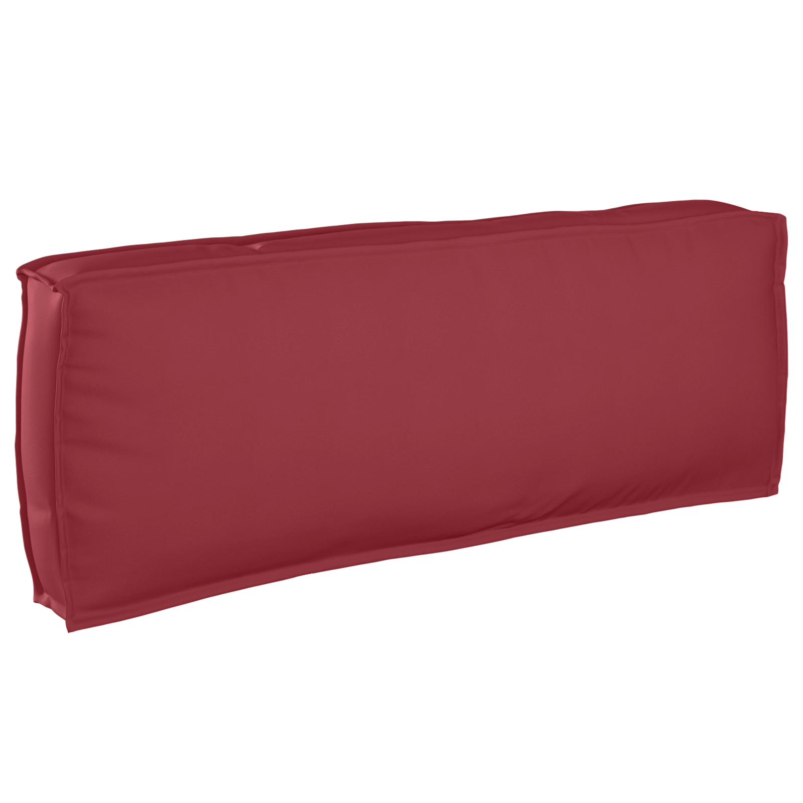 Conjunto de Almofadas para Palete 2 pcs vermelho tinto