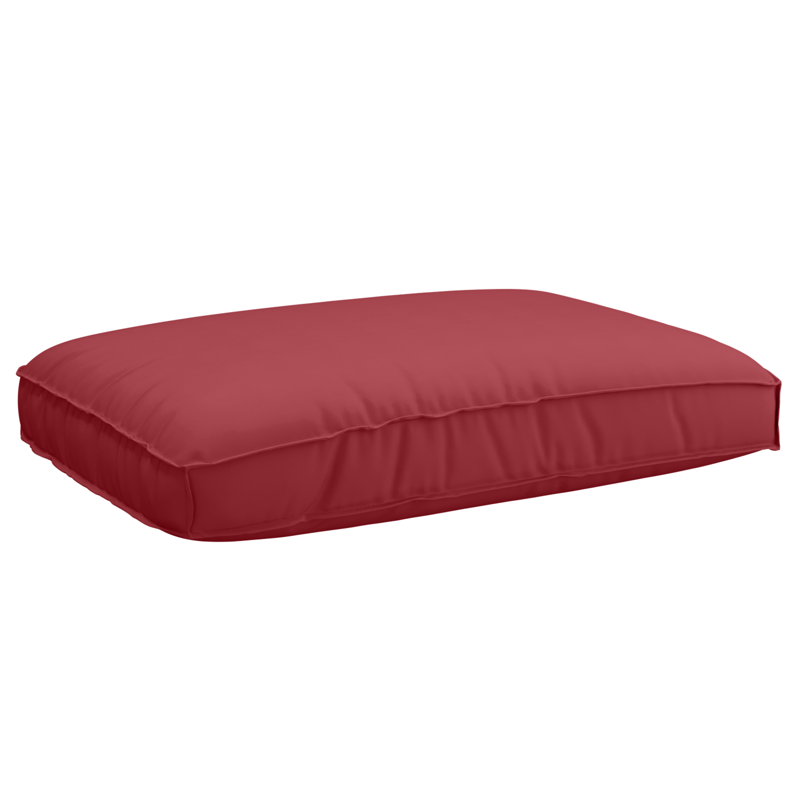 Conjunto de Almofadas para Palete 2 pcs vermelho tinto