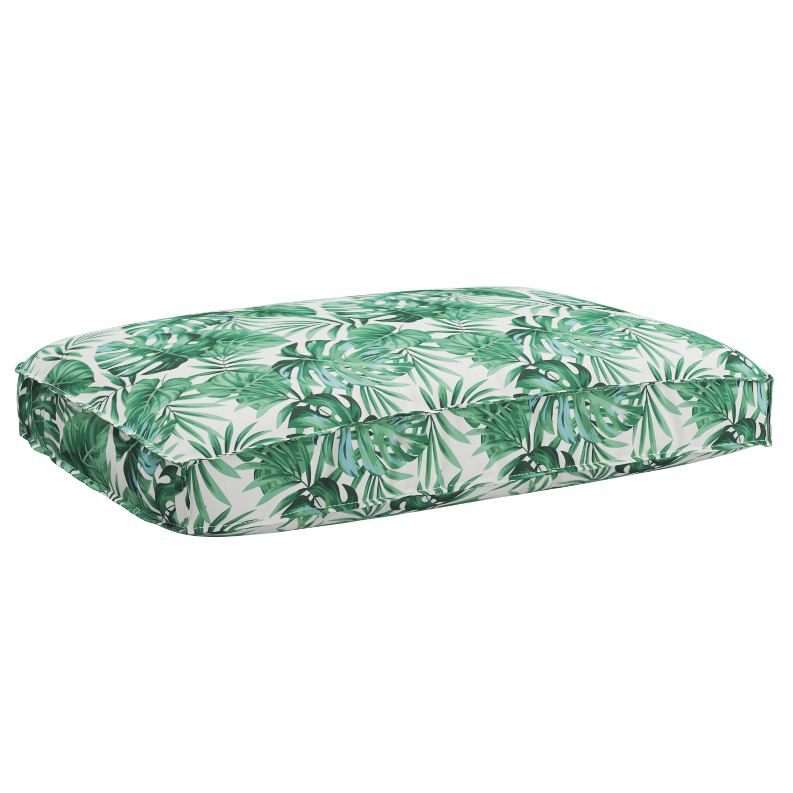 Conjunto de Almofadas para Palete Floral 3 pcs Padrão de folhas