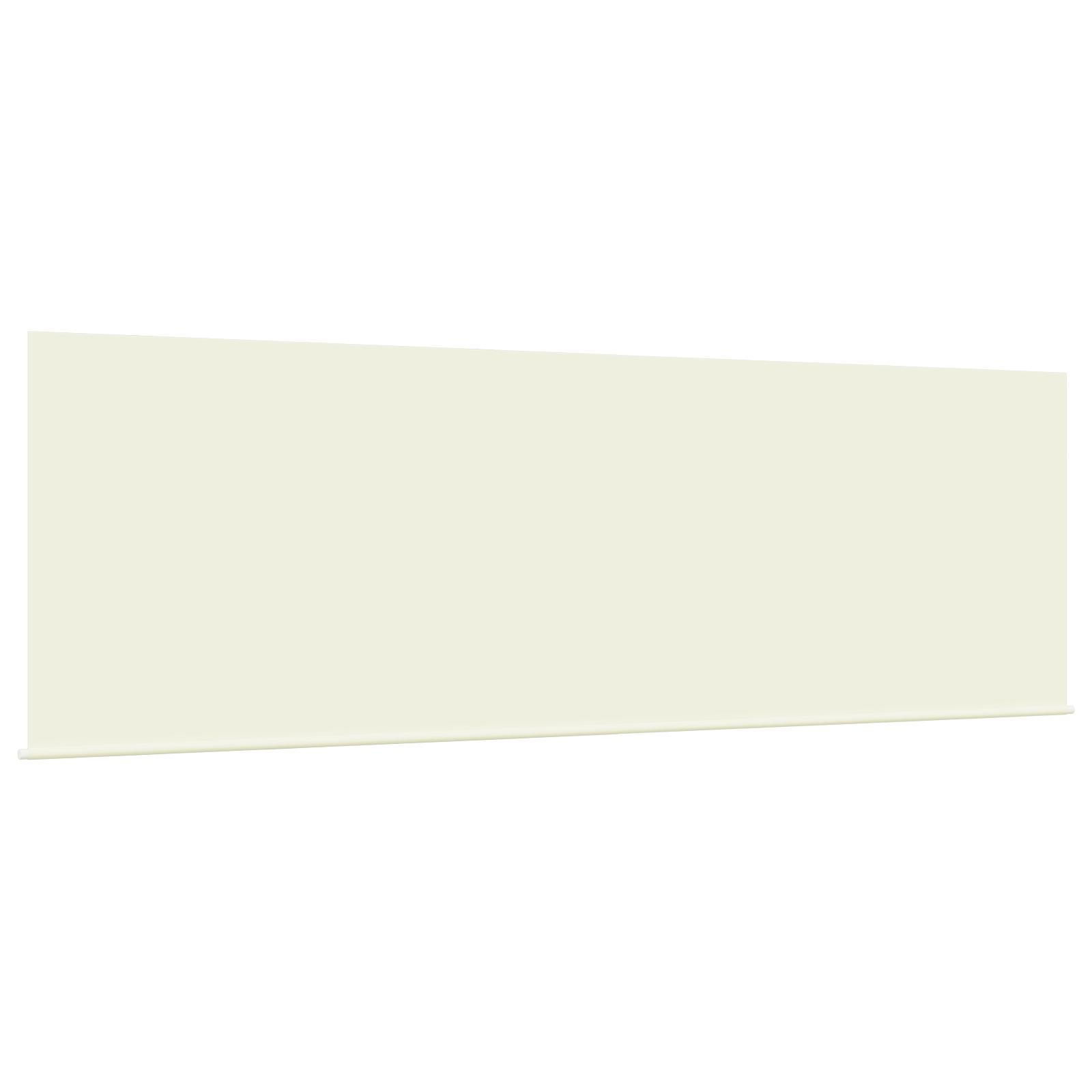 Toldo Retrátil Manual Cor creme e branco 400 x 200 cm