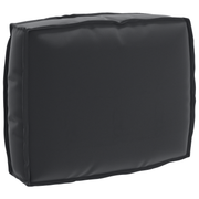 Almofada de palete para encosto Preto 50 x 40 x 12 cm