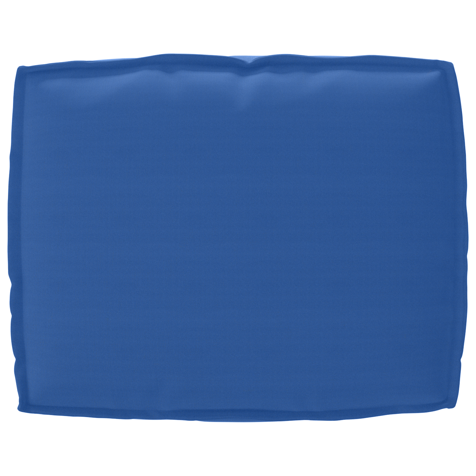 Almofada de palete para encosto Azul real 50 x 40 x 12 cm