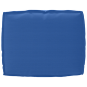 Almofada de palete para encosto Azul real 50 x 40 x 12 cm