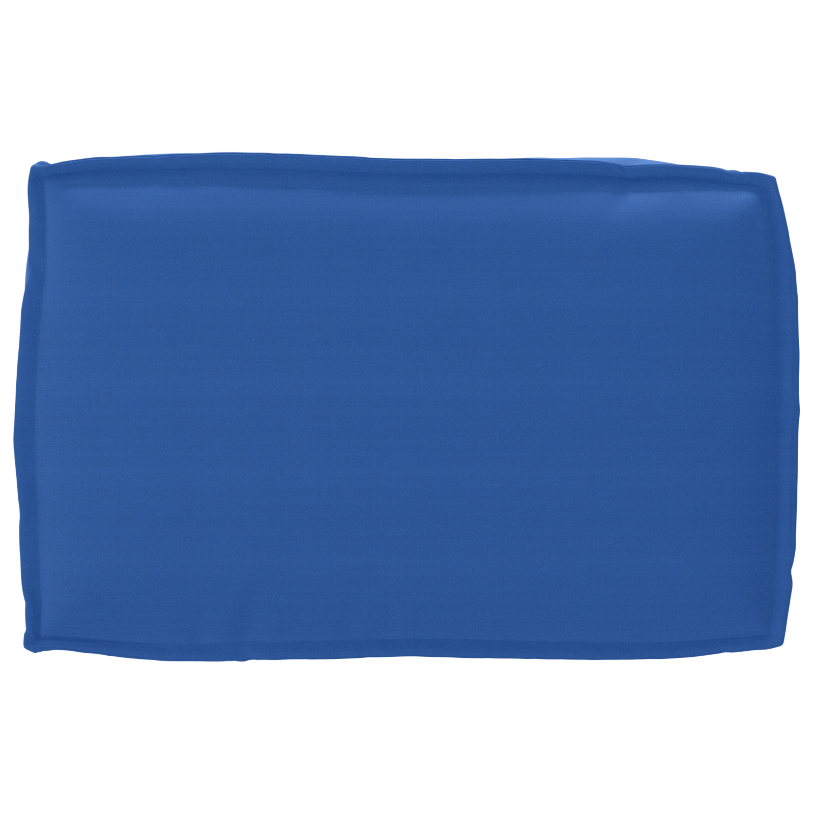 Almofada de palete para encosto Azul real 60 x 40 x 12 cm