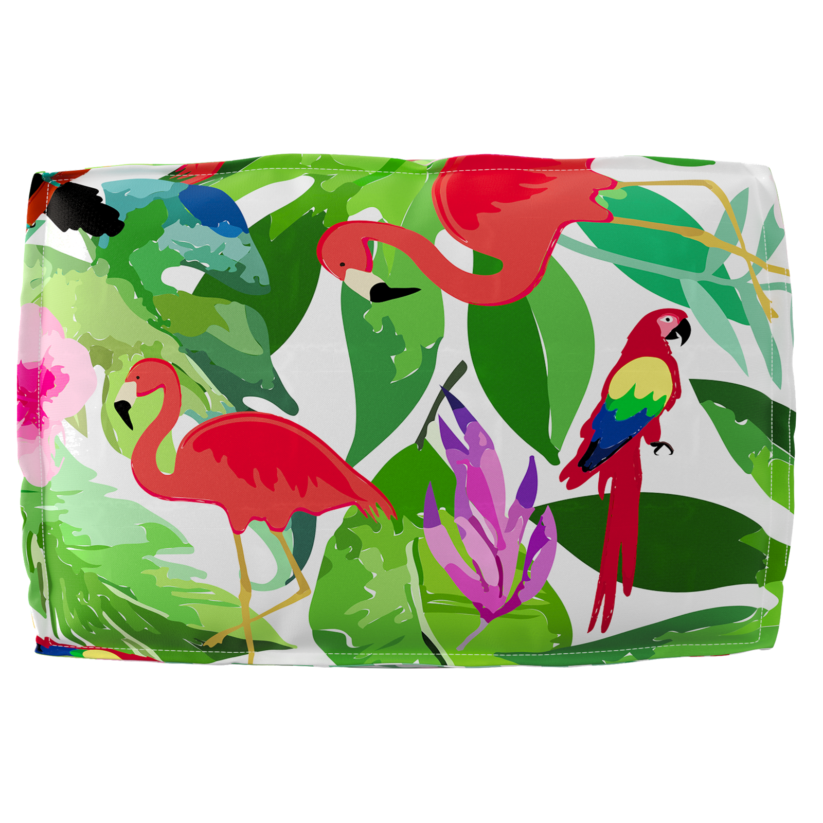 Almofada de palete para assento Multicolor 60 x 40 x 12 cm