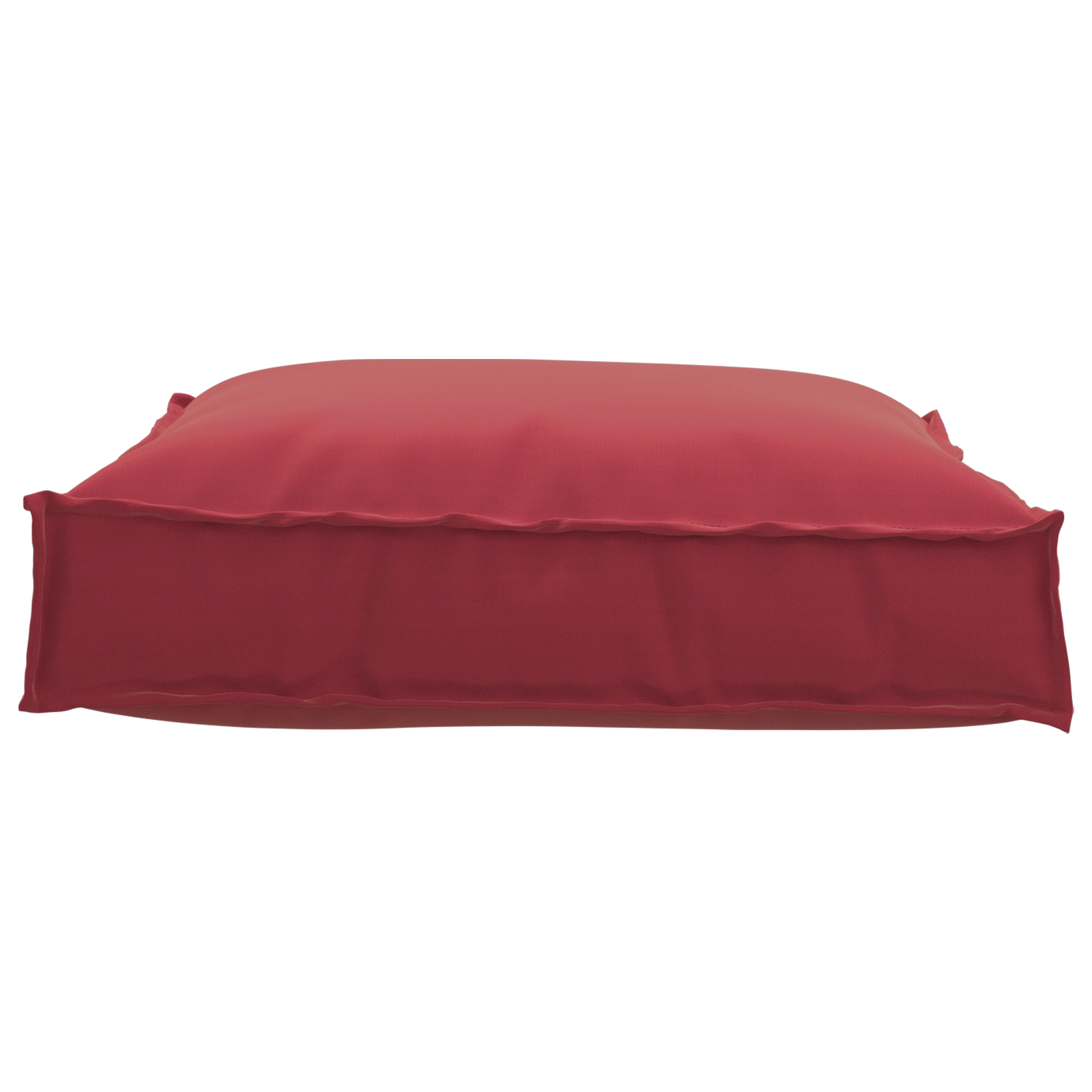 Almofada de palete para assento Vinho Vermelho 70 x 70 x 12 cm